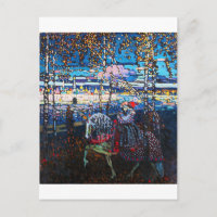 Couple à cheval blanc, Wassily Kandinsky