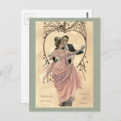 Carte Postale Couple Dancing (Devant / Derrière)