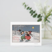 Carte Postale Couple Dancing in Moonlight (Debout devant)