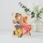 Carte Postale Couple dansant (Debout devant)