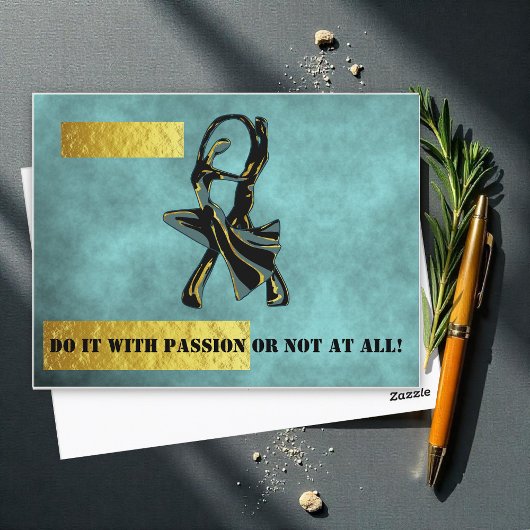 Carte Postale Couple dansant la nuit