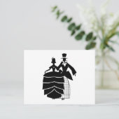 Carte Postale Couple de mariage en phase VI (Debout devant)