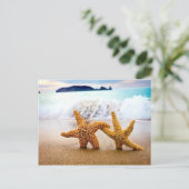 Carte Postale couple d'étoiles (Debout devant)