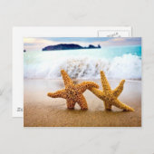 Carte Postale couple d'étoiles (Devant / Derrière)