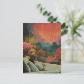 Carte Postale Couple dormant sous la mer Surreal Mélange média (Debout devant)