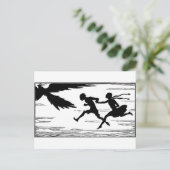 Carte Postale Couple en cours (Debout devant)