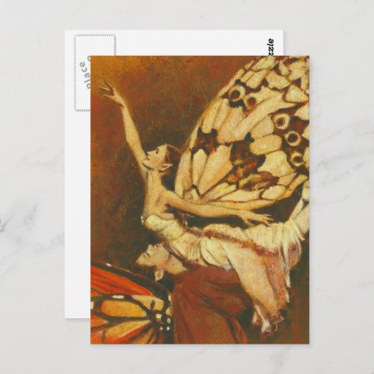 Carte postale Couple Fairy (Devant / Derrière)