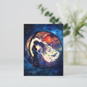 Carte postale Couple Faux (Debout devant)