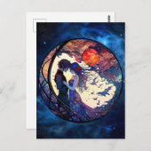 Carte postale Couple Faux (Devant / Derrière)