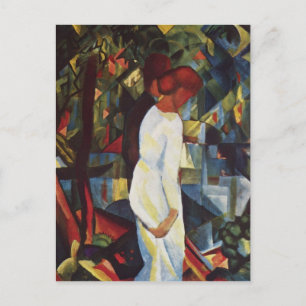 Carte Postale Couple in the Woods par August Macke