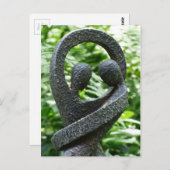 Carte Postale Couple jumelé (Devant / Derrière)