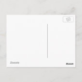 Carte Postale Couple mariage dans un style rétro Cinties Diner (Dos)