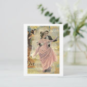 Carte Postale Couple qui danse (Debout devant)