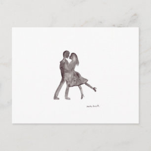 Carte Postale couple Romance