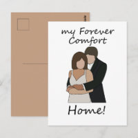 Couple romantique Mon confort pour toujours Maison
