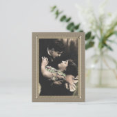 Carte Postale Couple romantique - un seul amour (Debout devant)