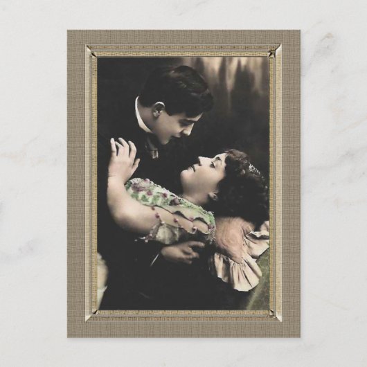 Carte Postale Couple romantique - un seul amour (Devant)