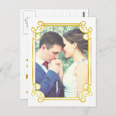 Carte Postale Couple serti (Devant / Derrière)