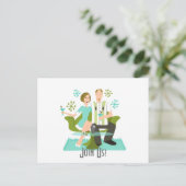 Carte Postale Couple Snazzy (Debout devant)
