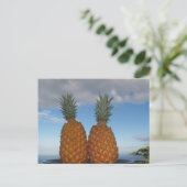 Carte Postale Couple tropical (Debout devant)