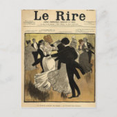 Carte Postale Couples dansants (Devant)