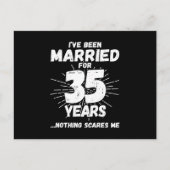 Carte Postale Couples Mariés 35 Ans Drôle 35e Anniversaire de Ma (Devant)