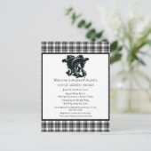 Carte Postale Couples Noir et Blanc Occident Thème Douche (Debout devant)