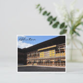 Carte Postale cour de dzong paro (Debout devant)