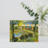 Carte Postale Cour de l'Hôpital d'Arles Van Gogh Art (Debout devant)
