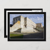 Carte Postale Cour de prison d'Alcatraz (Devant / Derrière)