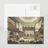 Carte Postale Cour des Common Pleas, Westminster Hall (Devant / Derrière)