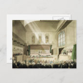 Carte Postale Cour du Banc du roi, Westminster Hall (Devant / Derrière)