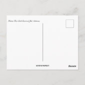 Carte Postale Cour historique de Fort Smith et Jailhouse Arkansa (Dos)