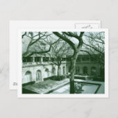 Carte Postale Cour intérieure à Chicago (Devant / Derrière)