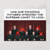 Carte Postale Cour suprême conservatrice (Devant)