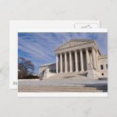 Carte Postale Cour suprême des États-Unis (Devant / Derrière)