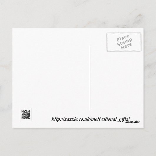 Carte Postale Courage (Dos)