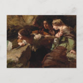 Carte Postale Courage, anxiété et désespoir, regarder la bataill (Devant)