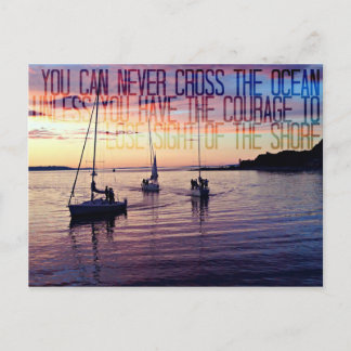 Carte Postale Courage De Quitter La Côte