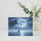 Carte postale Courage du guerrier silencieux (Debout devant)