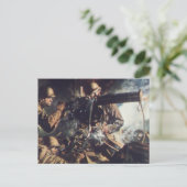 Carte Postale Courage sur le champ de bataille (Debout devant)