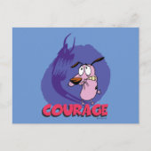 Carte Postale Courage the Cowardly Dog | Shadow Graphic (Devant)