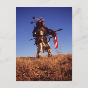 Carte postale courageuse d'Ute_Warrior