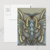 Carte postale courageuse Little Butterfly (Devant / Derrière)