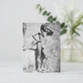 Carte Postale Courageux amérindien (Debout devant)