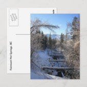 Carte Postale Courant d'hiver (Devant / Derrière)