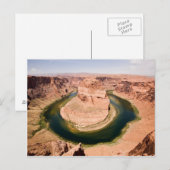 Carte Postale Courbe du fer à cheval (Devant / Derrière)