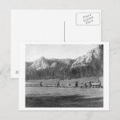 Carte Postale Courbe en fer à cheval sur Burlington et Missouri (Devant / Derrière)