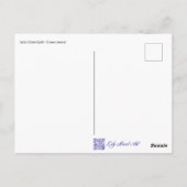 Carte postale Courbes de couronne (Dos)