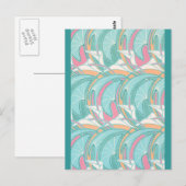 Carte postale Courbes Déco (Devant / Derrière)